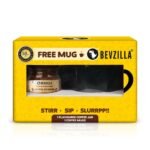Bevzilla Turkish Hazelnut Premium Edition Pack - Free Coffee Mug | 100% Arabica Beans | Instant Coffee | 50 gms Pack | Makes up to 25 cups | Best for Espresso, Latte, Cappuccino - Fast Shipping to USA & Canada