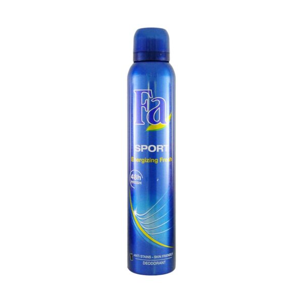 Fa 24h Active Deodorant Aerosol for Men, 200ml - Fast Shipping to USA & Canada