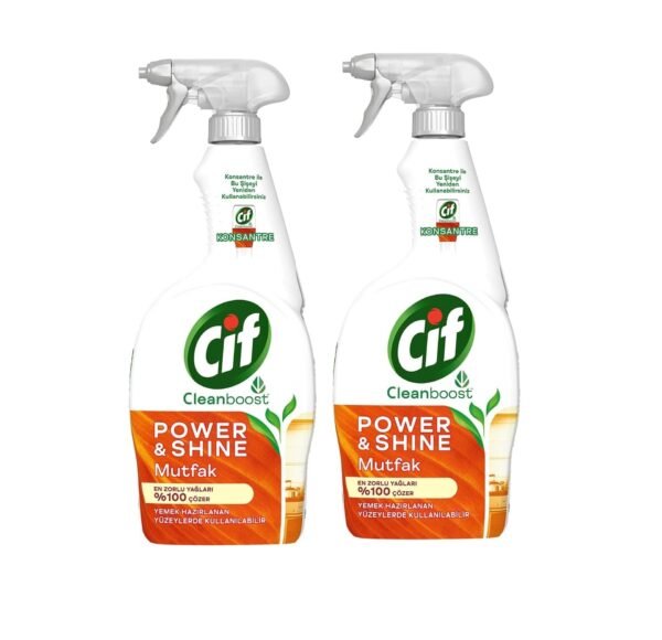 Cif Power and Shine Kitchen Cleaner - 700 ml Pack Of 2 - Fast Shipping to USA & Canada