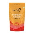 Oraah Turmeric Ginger Tea with Powerful Superfoods - 100 gms| Powerful Wellness & Healing Properties of Turmeric & Ginger | 100% Natural - Fast Shipping to USA & Canada