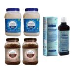 Diabliss Sugar 1 kg Jar pack of 2, Jaggery 750g Jar pack of 2 & Herbal Water for Blood Glucose Management 500ml Combo Pack