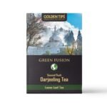 Golden Tips Green Fusion Loose Leaf Fine Green Tea (250gm-125 Cups) - Fast Shipping to USA & Canada