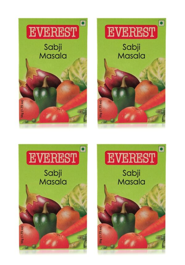 Everest Sabji Masala - 50 Grams (Pack of 4) - Fast Shipping to USA & Canada