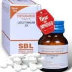 KRIG'S Sbl Lecithinum 3X Tablet Homeopathic Medicine -25G. - New Improved - Fast Shipping to USA