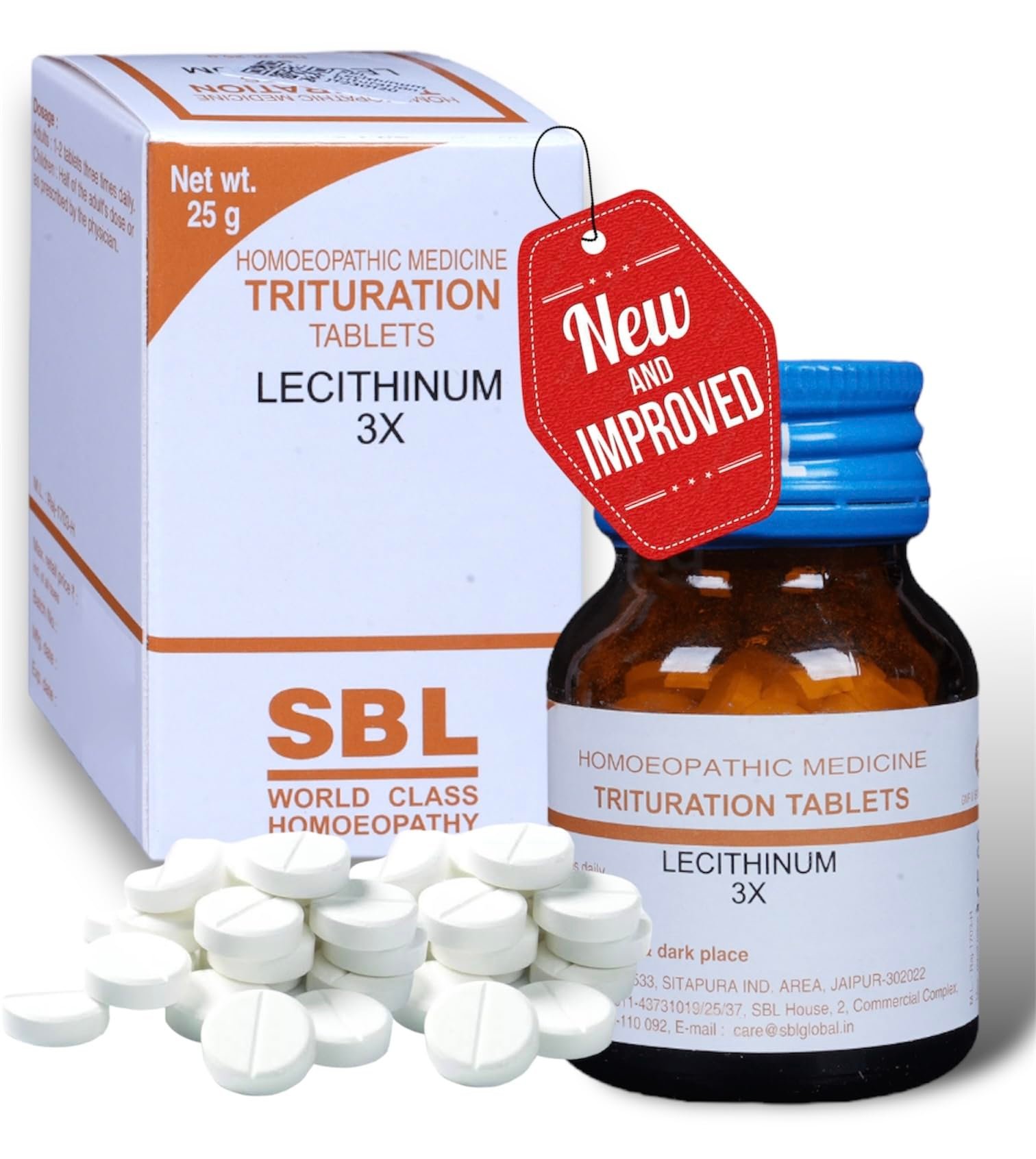 Version 1.0.0 KRIG'S Sbl Lecithinum 3X Tablet Homeopathic Medicine -25G. - New Improved - Fast Shipping to USA - Image 1