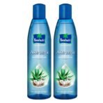 Parachute Advansed Aloe Vera Enriched Coconut Hair Oil, 400 ml (Pack of 2) - Fast Shipping to USA & Canada