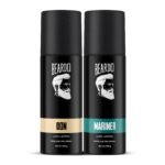 Beardo Mariner & Don Perfume Body Spray 150ml Each Combo | Long Lasting | Deo For Men | Deodorant for Men | Fresh, Aqua Notes | Christmas gift for men | Gift For Friends | Gift for Men - Fast Shipping to USA & Canada