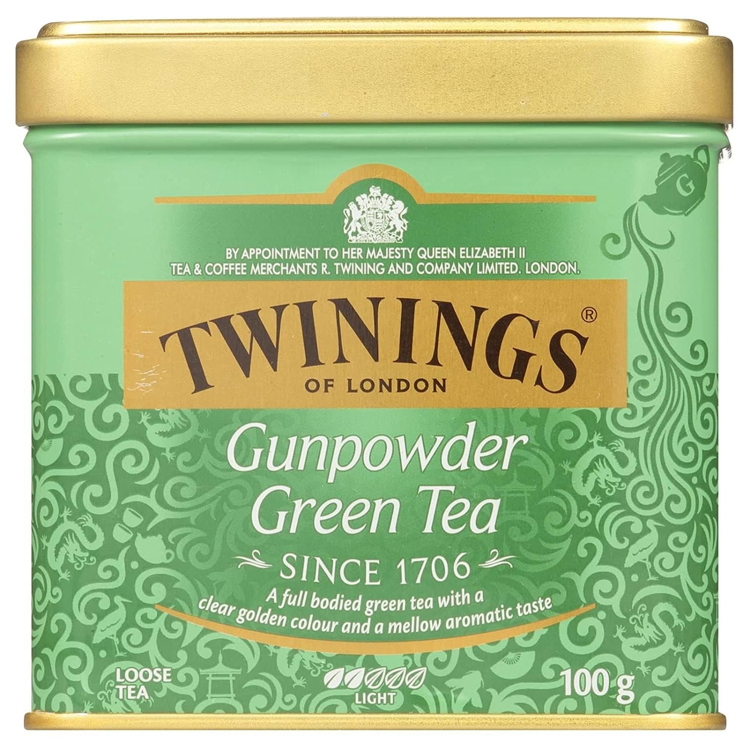71oVo-x1zL.jpg Twinings Green Gunpowder Tea, Loose Tea, 3.53 oz Tins - Fast Shipping to USA & Canada - Image 1