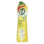 Cif Lemon Universal Surface Cleaner with 100% natural cleaning particles, creamy cleaner removes 100% of the toughest dirt 500 ml - Fast Shipping to USA & Canada
