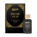 Beardo Divine Oud Perfume for men, 80ml | Oriental scent with Saffron, Nutmeg,Patchouli & Agarwood | Long Lasting Premium Mens Perfume | Best Day time Eau de parfum for Men | Valentines gift for men | Gift for Men - Fast Shipping to USA & Canada