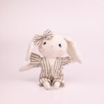 BABY FOREST Cuddly Buddies Bunny Girl Soft Toy | Handmade Soft Toy | Soft & Durable Fabric Eco-Friendly | Safe for Babies - Fast Shipping to USA & Canada