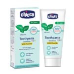 Chicco Toothpaste for Kids (6+ years), Mild Mint Flavour, 70g | With Fluoride to Remove Plaque, Helps Prevent Cavities - Fast Shipping to USA & Canada