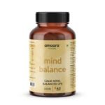 Amaara Herbs Herb-Enhanced Mind Balance Capsules: Nourish, Strengthen, Flourish for Mental Well-Being - Harmonize, Fortify, Thrive, Supports Mental Clarity, Cognitive Wellness, Resilience - Suitable for Daily Use, 60 Veg Capsules (1 Month) - With Brahmi, Giloy, Ashwagandha, Gotu Kola - Fast Shipping to USA