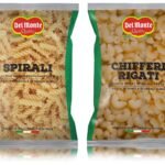 Del Monte Chifferi Pasta (Imported from Italy), 100% Durum Wheat Semolina, 1kg & Del Monte Spirali Pasta (Imported from Italy), 100% Durum Wheat Semolina, 1kg - Fast Shipping to USA & Canada