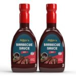 Abbie's BBQ Sauce Hot 1020 g (510 g X 2 units) Perfect on the barbeque grill l Enjoy with Grilled Vegetables & honey glazed meats| Add to pizza sauce for smoky zing| Mix with Mozzarella cheese onto your Pizza Base - Fast Shipping to USA & Canada