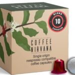 Coffee Nirvana, Blend, Box of 10 Pods, Nespresso Compatible Aluminum Capsules - Fast Shipping to USA & Canada