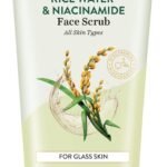 Biotique Rice Water & Niacinamide Deep Cleanse Gel Face Scrub for Smoother, Radiant and Brighter Skin|Glass Skin |Unclogs Pores|For Men & Women- 100ml - Fast Shipping to USA & Canada