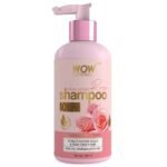 WOW Skin Science Himalayan Rose Shampoo with Rose Hydrosol, Coconut Oil, Almond Oil & Argan Oil - For Volumnising Hair, Anti Smelly Scalp - No Parabens, Sulphate, Silicones, Color & PEG - 300mL - Fast Shipping to USA & Canada