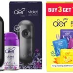 Godrej aer Power Pocket Bathroom FreshenerAssorted Pack of 5 (50g) + Godrej aer Power Pocket | Bathroom Freshener Assorted Pack Of 4 (40G) - Fast Shipping to USA & Canada