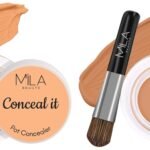 MILA Beaute Conceal It Pot Concealer | With SPF 15 & Vitamin-E For Face Makeup | Shade - (Natural Nude, 4g) Conceal It Pot Concealer For Face Makeup | Shade - (Rose Beige, 4g) - Fast Shipping to USA & Canada