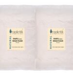Praakritik Natural Khapli Wheat Atta 10 Kg (2 Packs of 5 kg each) | Emmer Wheat Flour | High Fiber, Low Gluten, & Diabetic Friendly | Ancient Grain | High Bran & Perfect Alternative For Regular Wheat - Fast Shipping to USA & Canada