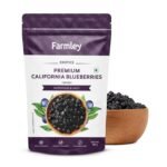 Farmley Dried Californian Blueberries| Healthy & Tasty Whole & Dried Blueberry (Pack Of 1),200 Gram - Fast Shipping to USA & Canada