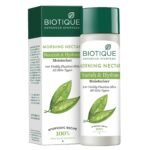 Biotique Morning Nectar Flawless Skin Moisturizer Lotion L Prevents Dark Spots, Blackheads And Blemishes L Visibly Flawless Skin L Nourishes And Hydrates Skin L All Skin Types L 190Ml - Fast Shipping to USA & Canada