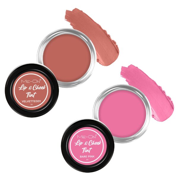 ME-ON Lip & Cheek Tint Combo (Shade 01 & 02) - Fast Shipping to USA & Canada
