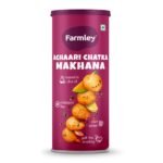 Farmley Roasted Makhana, Achaari Flavoured I 77 gram I Healthy Makhana Roasted In Olive Oil I Guilt-Free & Crunchy Munchies (Pack of 1) - Fast Shipping to USA & Canada