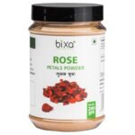 Bixa Botanical Rose Petals Powder for Skin & Hair Care - 200 Gm Reduce Dandruff, Tanning & Hair fall, Promotes Hair Growth & Skin Elasticity Hydrates Scalp