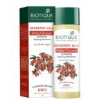 Biotique Berberry Milk Deep Cleanse Hydrating Makeup Remover For All Skin Types, 120ml - Fast Shipping to USA & Canada