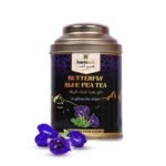 Hamiast Butterfly Blue Pea Flower Tea | Natural, Caffeine-Free | Stress Relief & Calming Tea | Rich in Antioxidants 50g (Pack of 1, 100+ Cups) - Fast Shipping to USA & Canada
