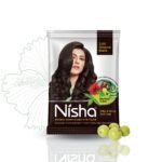 Nisha Natural Henna Powder For Hair Colour, 2.0 Original Black Hair Color, Herbal Conditioning Hair Dye for Silky & Shiny Soft Hair Colour for Men & Women - Fast Shipping to USA & Canada