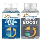 DR. MOREPEN Multivitamins For Men With Omega 3 & Herbs | Energy & Immunity Booster Supplement - 120 Veg Tablets (Multivitamin Men & Testo boost) - Fast Shipping to USA