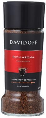 Davidoff Coffee Powder - Rich Aroma, 100Gram Jar - Fast Shipping to USA & Canada
