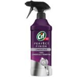 CIF Perfect Finish Limescale Removal Multi-Purpose Cleaner Spray for Kitchen & Bathroom Surfaces, Suitable for Shower, Chimney, Gas Stove, Tiles & Sink, 435ml - Fast Shipping to USA & Canada