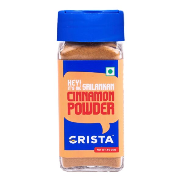 CRISTA 50 gms Srilankan Cinnamon Powder | Dalchini Powder | Ceylon Cinnamon Sourced From Sri Lanka