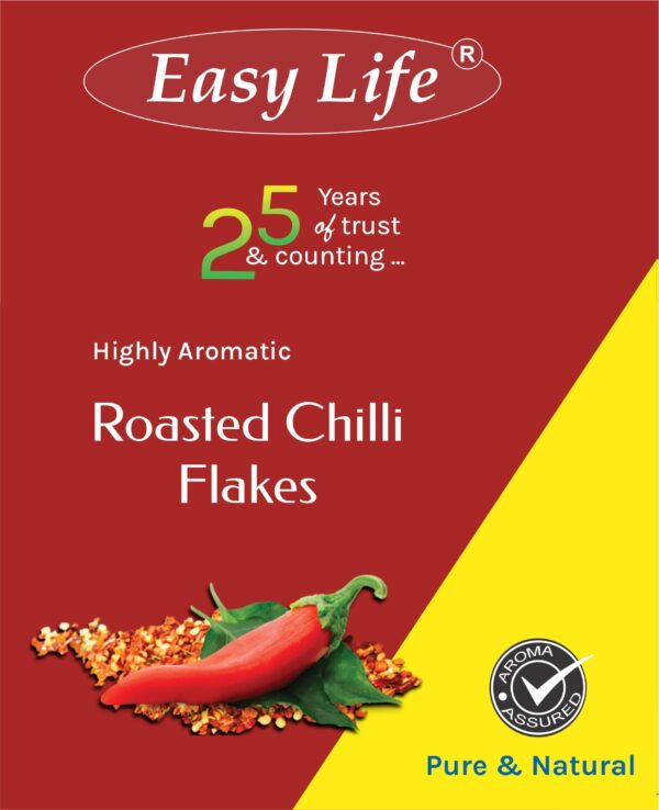 Easy Life Roasted Chilli Flakes 450g [Ideal Pack for Pizza Chef's Pantry] - Fast Shipping to USA & Canada
