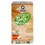 Organic Wellness Tulsi Moringa, 25 Teabags | Sahjan | Drumstick Leaf Powder for Weight Loss - Fast Shipping to USA & Canada