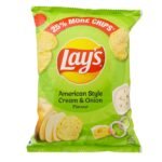 Lay's American Style Cream & Onion Potato Chips, 30g - Fast Shipping to USA & Canada