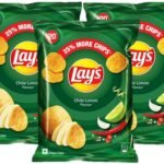 Lay's Chile Limon Flavoured Potato Chips, 52g (Pack of 3) - Fast Shipping to USA & Canada
