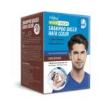 Nisha Dark Brown 5 Minute Shampoo Hair Color, Long Lasting Permanent Hair Colour For Women & Men, Ammonia Free Hair Dye/colour, 100% Grey Coverage - Fast Shipping to USA & Canada