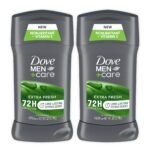 Dove Care Antiperspirant Deodorant Stick for Men, Extra Fresh 2.7 oz, Twin Pack by Dove - Fast Shipping to USA & Canada