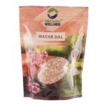 Organic Wellness White Matar Dal Split 450 Gram Pack - Fast Shipping to USA & Canada
