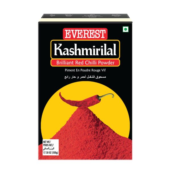 Everest Kashmirilal Chilli Powder, 500grams - Fast Shipping to USA & Canada