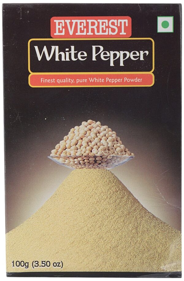 Everest Powder - White Pepper, 100 Gram Carton - Fast Shipping to USA & Canada