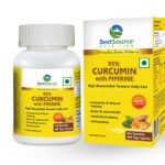 BestSource Curcumin with Piperine, Turmeric daily care for Immunity & antiinflammatory properties, 95% standardized, 500mg, 60 Veg Capsules - Fast Shipping to USA