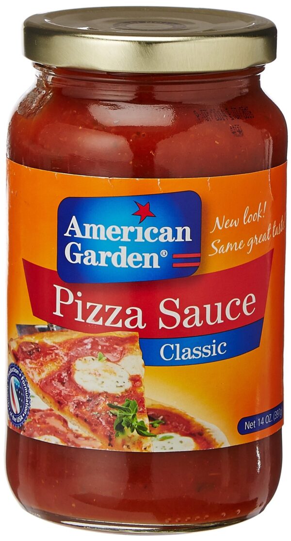 American Garden Sauce - Natural Pizza, 397ml Bottle - Fast Shipping to USA & Canada