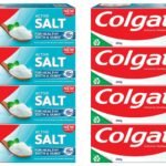 Colgate Active Salt Buy 3+1 Free, 800g (200g x 4, Pack of 8) Toothpaste, Daily Germ Protection, Toothpaste with Salt & Mint, Healthy Gums & Teeth, Fights Germs & Eliminates Bad Breath - Fast Shipping to USA & Canada