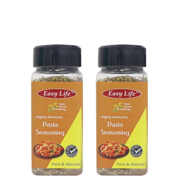 Easy Life Pasta Seasoning 25g [Only 2 Pack of Mix Herbs seasonings for Pasta Masala] - Fast Shipping to USA & Canada